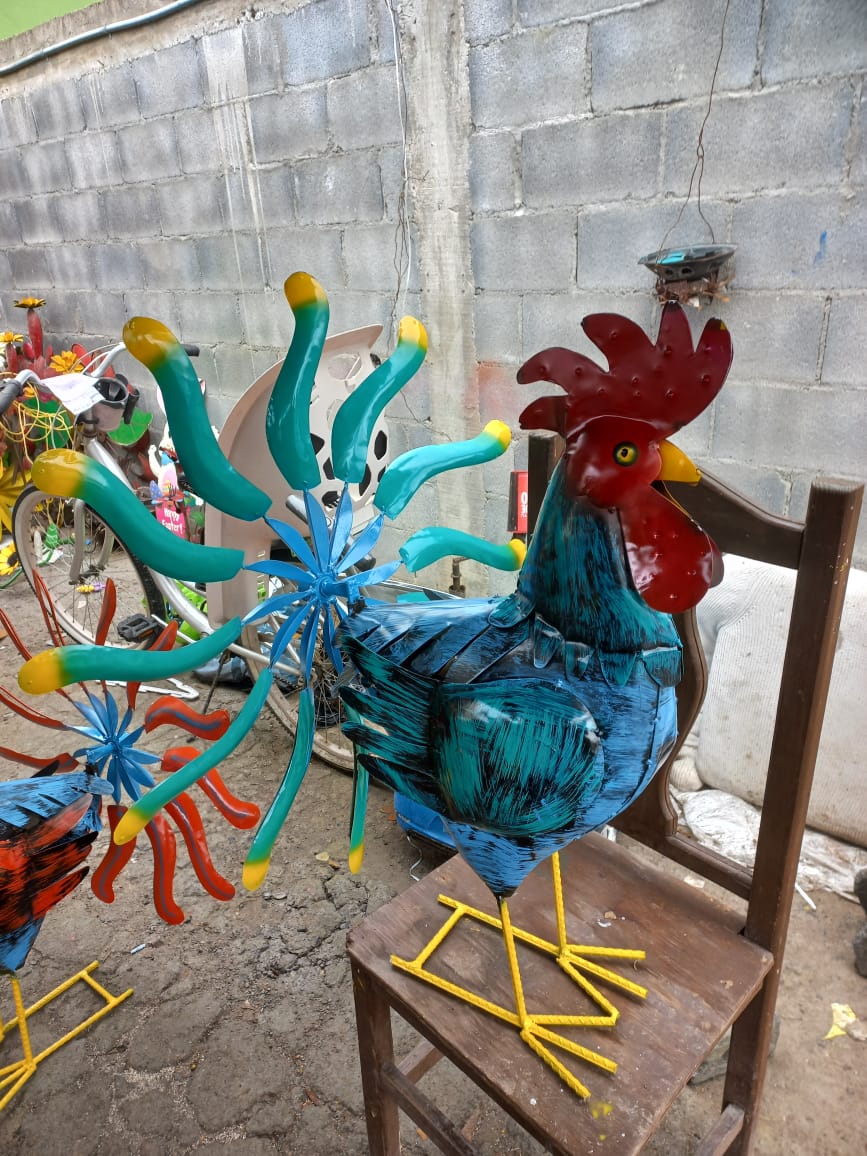 Painted Rooster